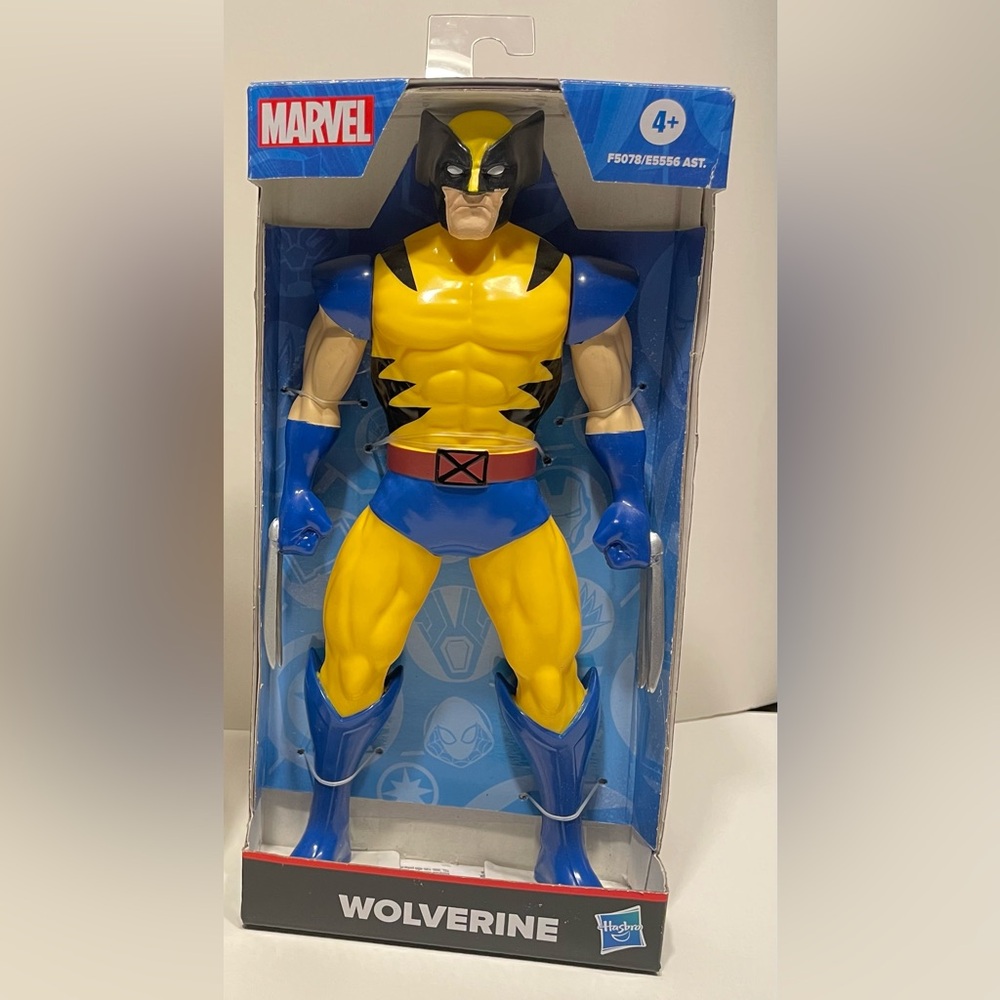 Official **NEW IN BOX** Marvel Wolverine Action Figure.